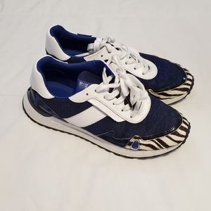 MICHAEL KORS Monroe Trainer Mixed Media 8.5